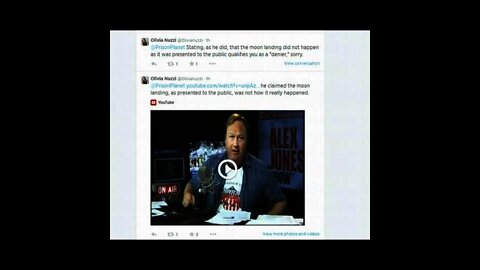 Daily Beast Labels Alex Jones "Moon Landing Denier"