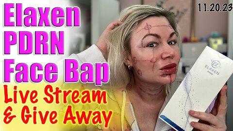 Live Stream Elaxen PDRN Face Bap Mesotherapt, Code Jessica10 Saves you 20% during Acecosm sale