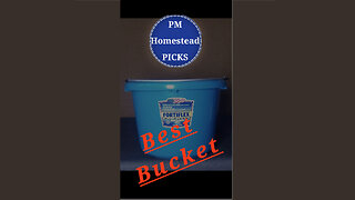 Best Bucket for your Homestead Livestock 2023