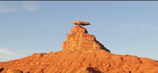 Mexican Hat, Utah. Mexican Hat Rock BLM Land dispersed campsite review