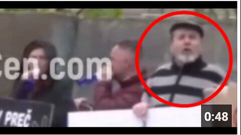 A video appeared of Juraj Cintula ( Robert Fico assassin ) with people expressing their "opinion"