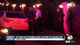 92-year-old father accused of killing son