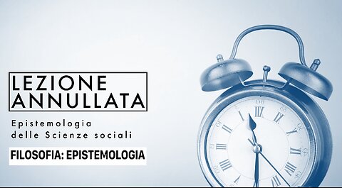 Il crimine epistemologico - 5 marzo 2024