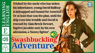 learn English through story level 2 🍁swashbuckling adventure | WooEnglish