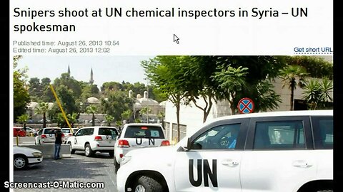 PROOF Rebels did Chemical Attacks - Al Nusrah Admits!!!