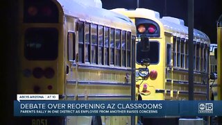 Debate over reopening Arizona classrooms
