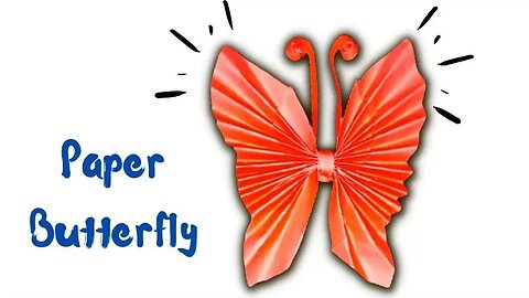 easy paper butterfly origami - cute & easy butterfly diy - Origami for Beginners