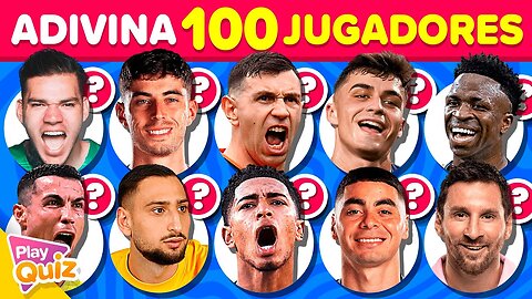 Adivina 100 Futbolistas en 1 Segundo ⚽️⏰👟 | Adivina quién es