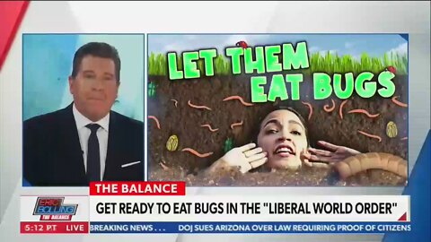 Eric Bolling - save the planet with eating bugs and people