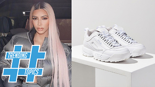 Kendall Jenner and Gigi Hadid Rock Dad Sneakers! | Trending Topics