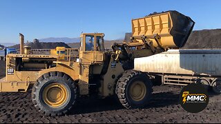 Old But Gold Caterpillar 992B Loading Loarries With Ease | POV View