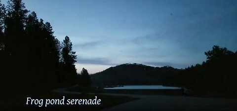 Frog Pond Serenade- Sheridan Lake South Dakota- June 2023