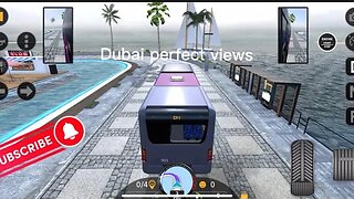 BeamNG drive , bus route #3 Dubai, perfect views
