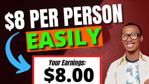 💸Earn $8 Per Person Easily In 2mins 💸 [Fast Make Money Online Technique]