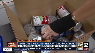 Dine out 2 help out the Maryland Food bank