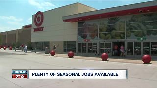 Companies hiring seasonal help