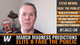 March Madness Saturday Elite Eight Picks & Predictions | NCAA Tournament Fade the Public 3/25