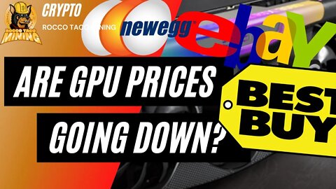 When will GPU prices fall?