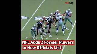 NFL Adds 2 Former Players to New Officials List This Season