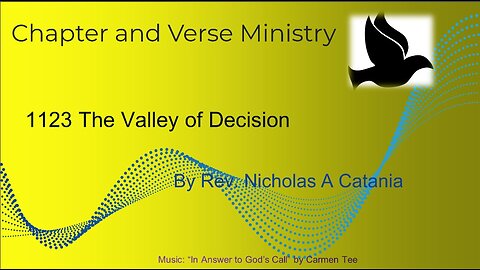 1123 The Valley of Decision