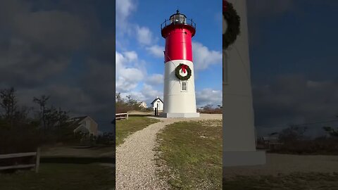 Touring Nauset Light in Eastham, MA #lighthouse #shorts