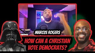 Marcus Rogers WENT OFF, "How Can A Christian Vote Democrats. [Pastor Reaction]