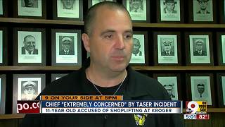 Cincinnati officer stunned 11-year-old girl with Taser