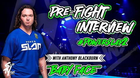 Anthony Blackburn Power Slap 2 Pre Fight Interview Against Cole Young