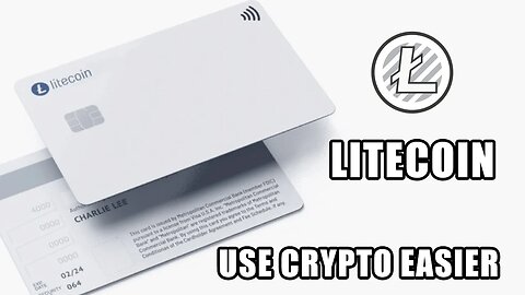 NEW LITECOIN CARD | Best Use Case To Easily Use Crypto