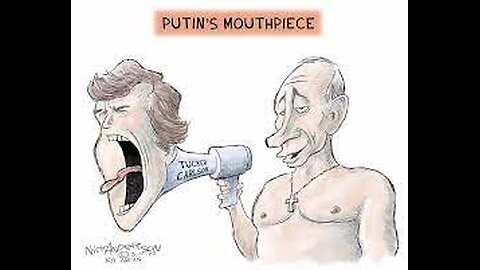 Useful idiot Tucker Carlson interviews Putin | Malay Subs |
