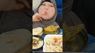 #foodiebeauty Syrian Mukbang 🤣 unfiltered