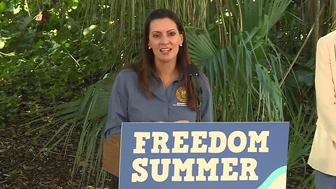 Lt. Gov. Jeanette Nunez touts 'Freedom Summer' savings at John D. MacArthur Beach State Park