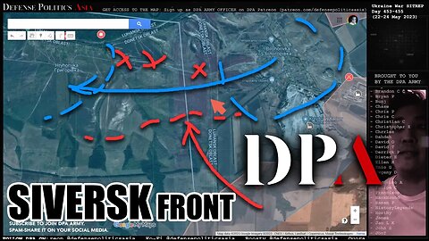 [ Siversk Front ] BILOHORIVKA ATTACKED FROM ALL SIDES - threats of operational encirclement