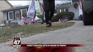 Family honors son with charity efforts