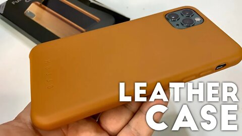 Mujjo Premium Leather Case for Apple iPhone 11 Pro Max Review