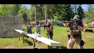 Group Doing Up Drills