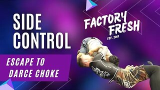 Darce Choke from Side Control Escape