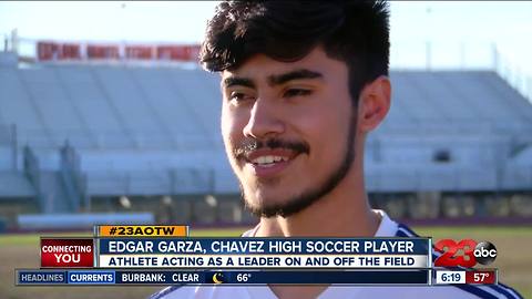 Edgar Garza steps into leadership role on and off the pitch to help Chavez soccer to success