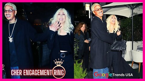 Cher Shows Off Engagement Ring While Out With Alexander Edwards