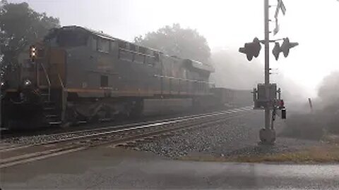 CSX L322 Local Manifest Mixed Freight Train from Sterling, Ohio September 16, 2023