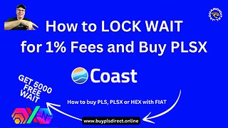 How to Lock WAIT on Coast for 1% Fees