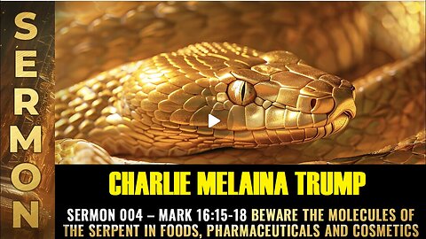 Mike Adams HEALTH RANGER W/ Mark 16:15-18 Beware molecules of THE SERPENT in foods...