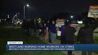 Westland nursing home workers on strike