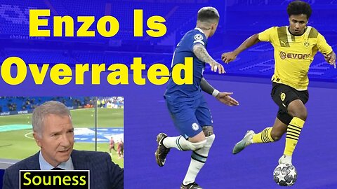 Enzo Fernandez vs Dortmund, Enzo Fernandez Is Overrated, Mac Allister Is Better Than Enzo, #Chelsea