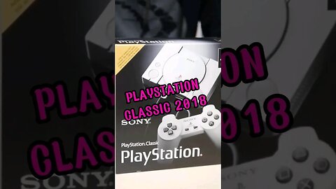 Playstation Classic 2018. #playstation #shorts #sony