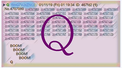 Q January 11, 2019 – Boom Friday