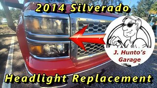 Headlight Replacement 2014 Chevy Silverado,