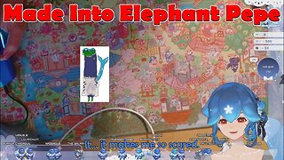 @baovtuber Made Into Elephant Pepe #vtuber #clips