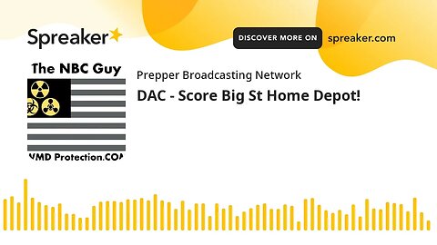 DAC - Score Big St Home Depot!