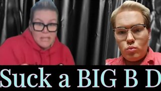 MGL telling J4A about what she means when she says "Suck a Big Blk D" this is #truecrime ?